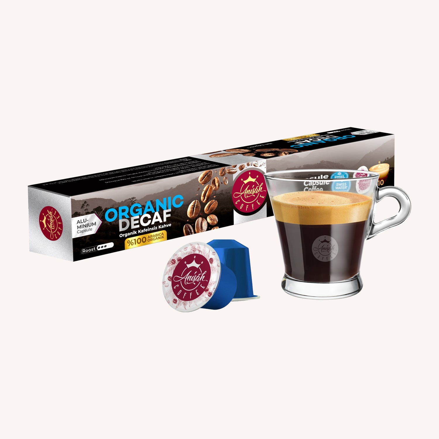 decaf kafeinsiz nespresso kapsul kahve
